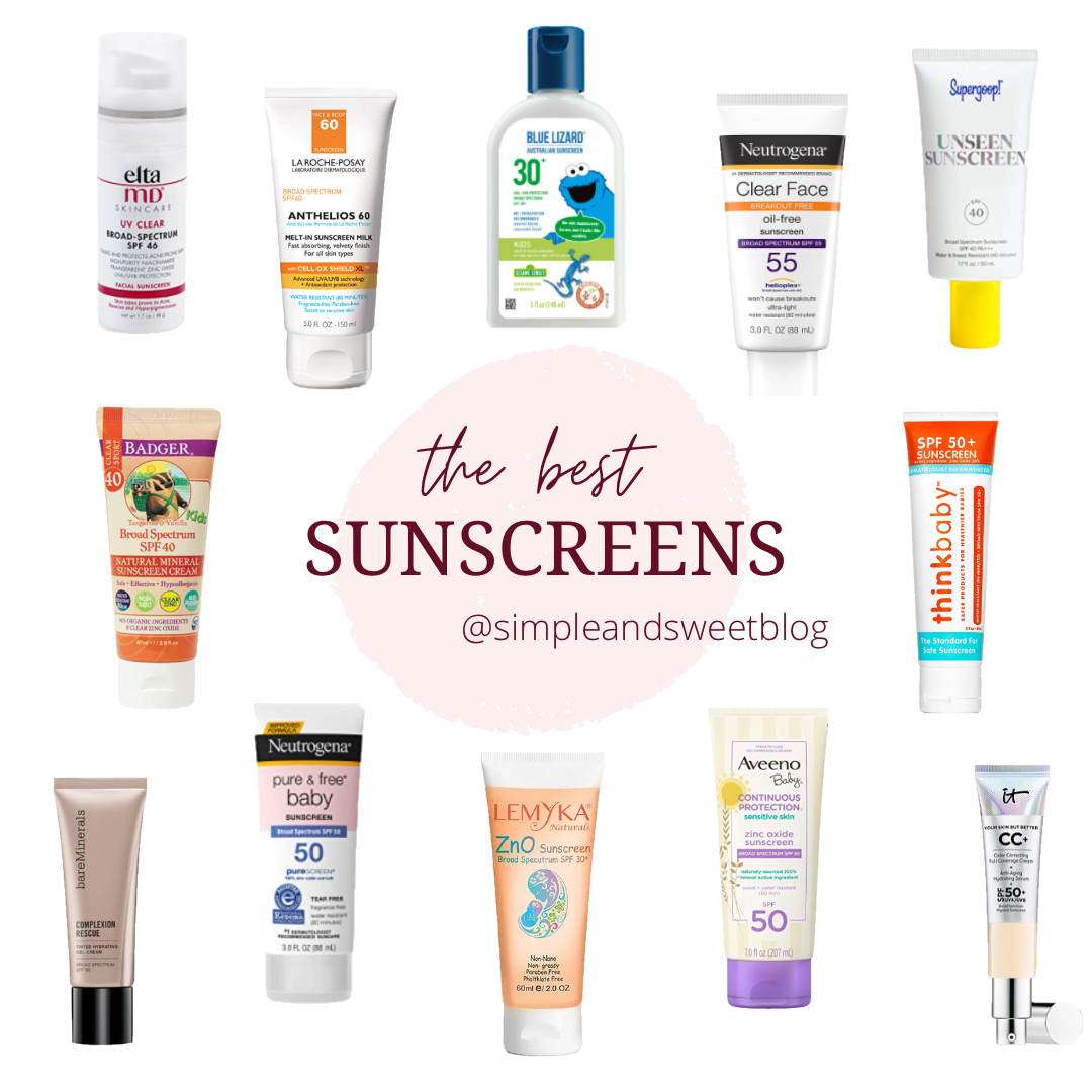 Sunscreens to Protect You From Those Strong Summer Rays - Simple & Sweet